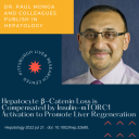 Dr. Paul Monga and Colleagues Author Paper in Hepatology