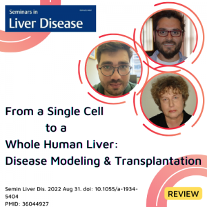 Alex Soto-Gutierrez and team publish review in Seminars in Liver Disease